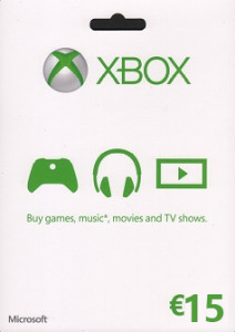 XBOX 15€ Karte xbox-gift-card-15-euro