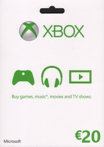 XBOX 20€ Karte xbox-gift-card-20-euro
